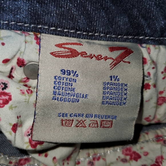 Seven7 dark premium denim wash jeans - Picture 11 of 11